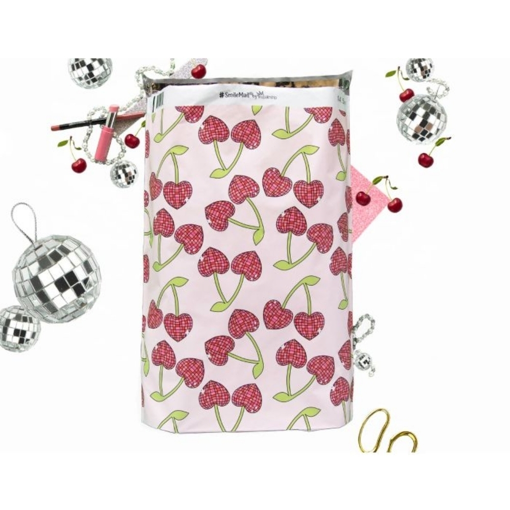 30 DISCO 🍒 CHERRIES 🍒 POLYMAILER PACK - Picture 2 of 4